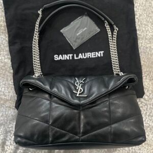 *Sold*  YSL SMALL Lou Puffer Shoulder Bag